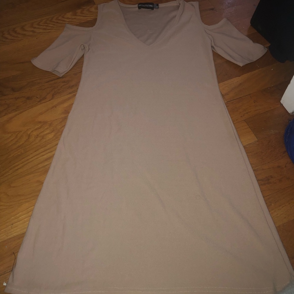 Tan dress